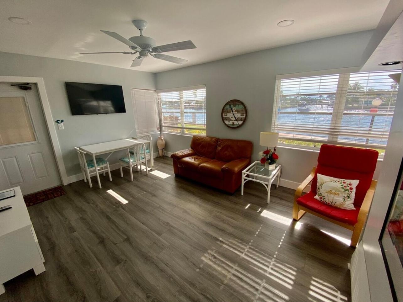 فيلا Studio Intracoastal Views! 5 Min Walk To The Beach بومبانو بيتش المظهر الخارجي الصورة